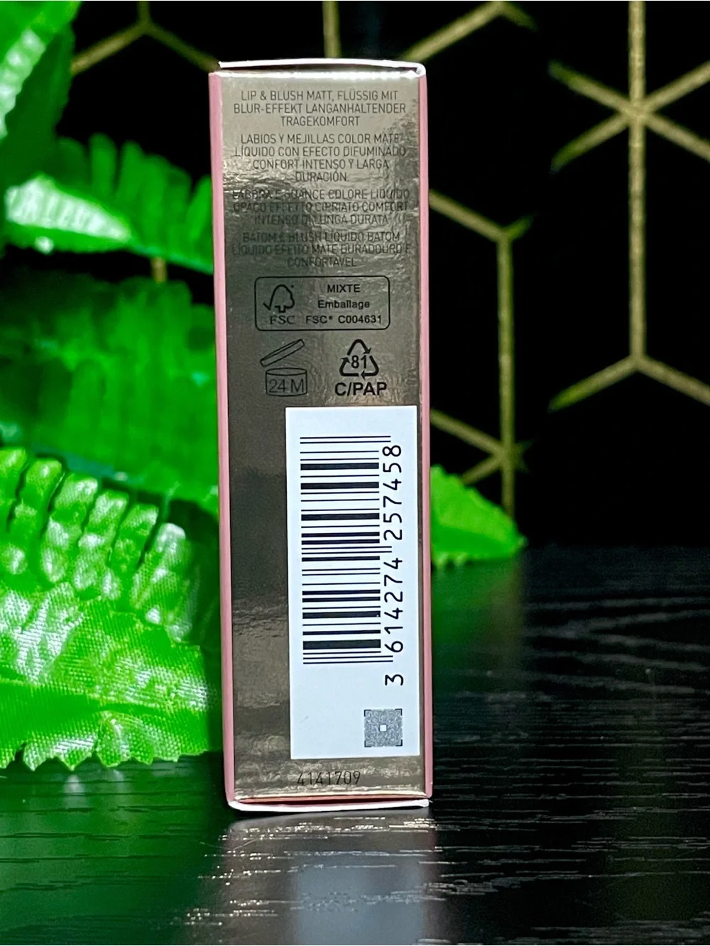 Valentino liquirosso lip